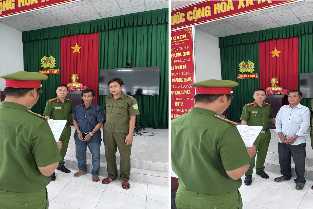 Bắt tạm giam 2 bị can về tội Cố ý gây thương tích và Sử dụng trái phép vũ khí quân dụng