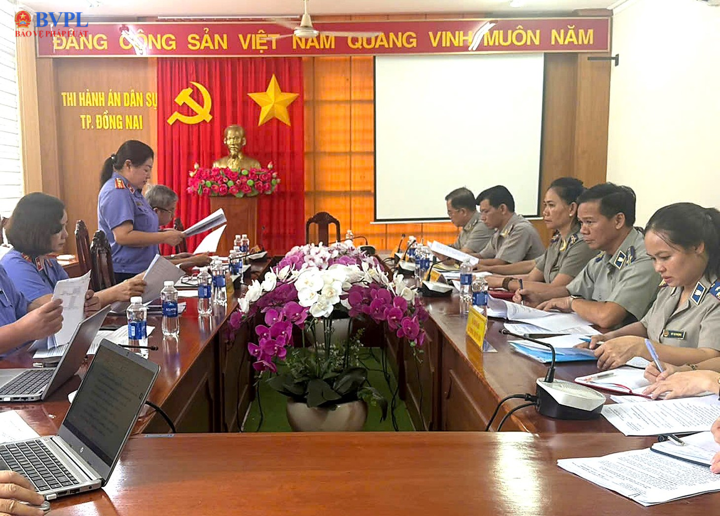 VKSND TP Đồng Nai trực tiếp kiểm sát công tác thi hành án dân sự, hành chính
