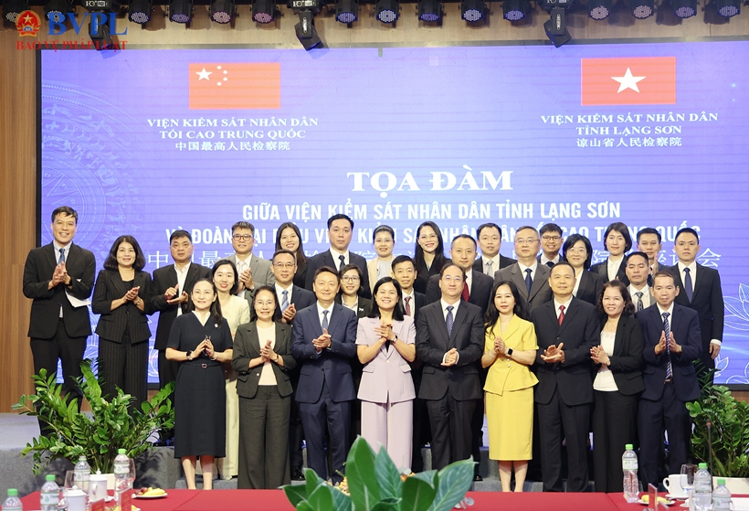 Tọa đàm giữa VKSND tỉnh Lạng Sơn và Đoàn đại biểu VKSND Trung Quốc