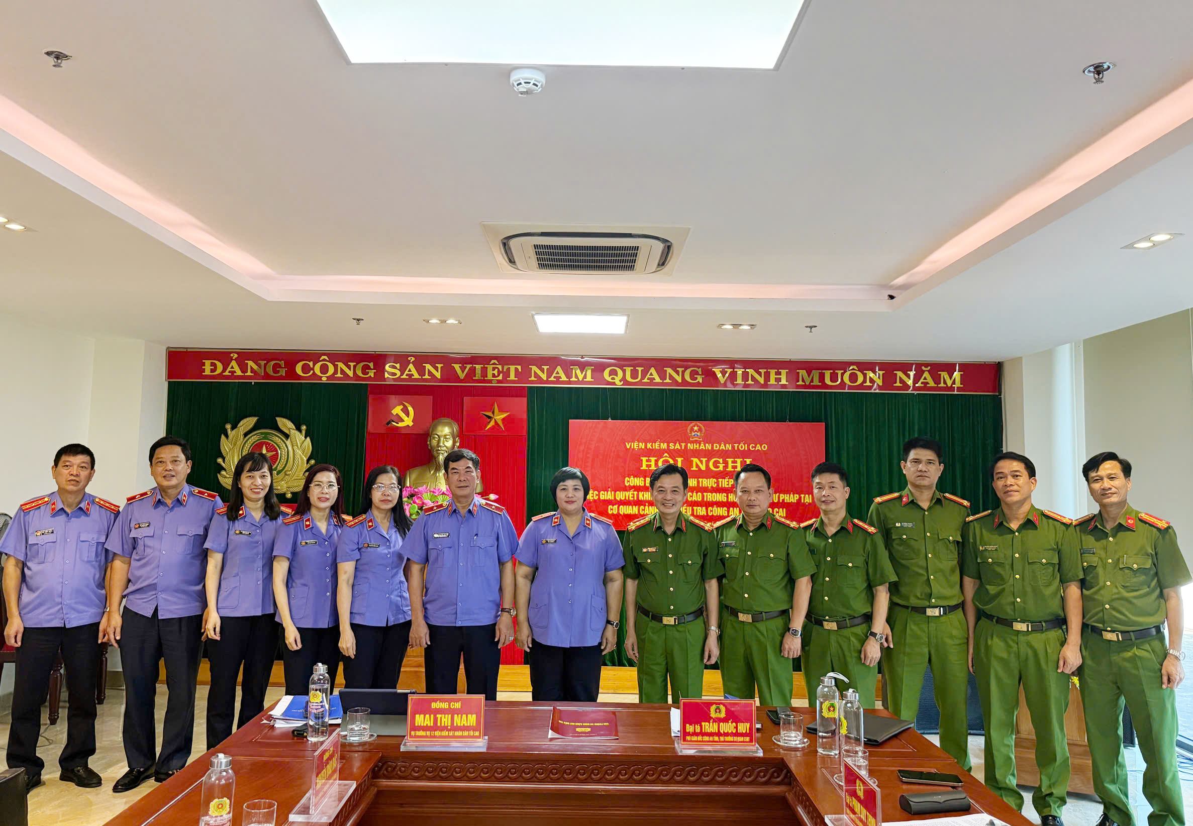 VKSND tối cao trực tiếp kiểm sát tại Cơ quan CSĐT Công an tỉnh Lào Cai