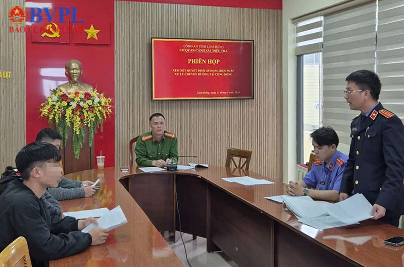 Áp dụng biện pháp giáo dục tại xã, phường với bị can chưa thành niên