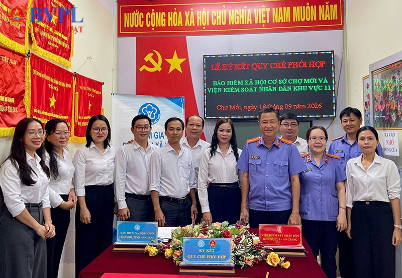 Ký quy chế phối hợp bảo vệ quyền lợi người lao động