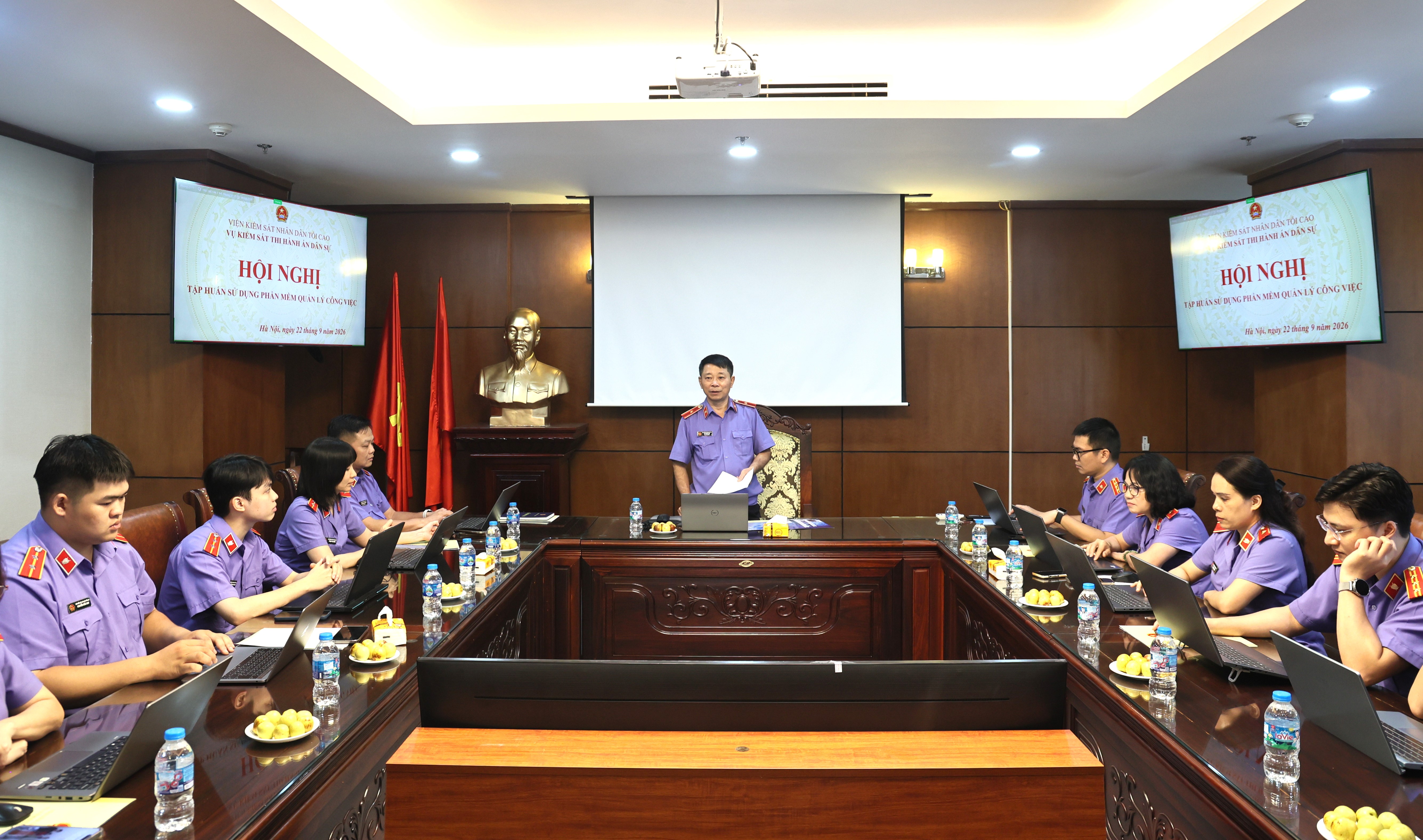 Vụ 11, VKSND tối cao tập huấn sử dụng phần mềm Quản lý công việc
