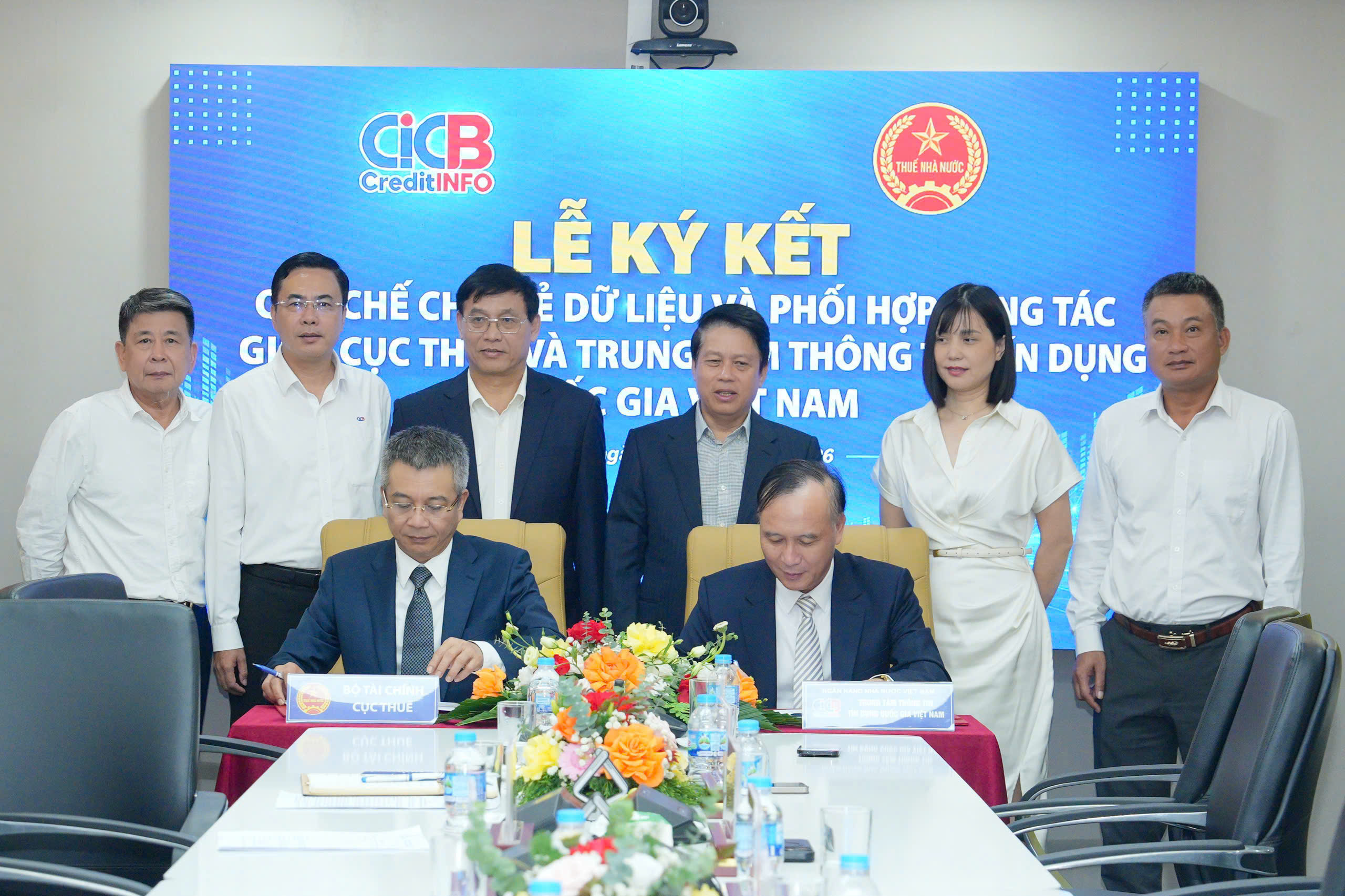 Cục Thuế và CIC tăng cường chia sẻ dữ liệu, nâng hiệu quả quản lý và hỗ trợ doanh nghiệp
