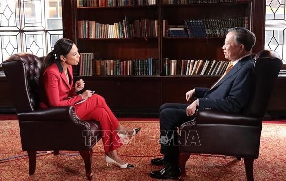 Tổng Bí thư, Chủ tịch nước Tô Lâm trả lời phỏng vấn Bloomberg TV