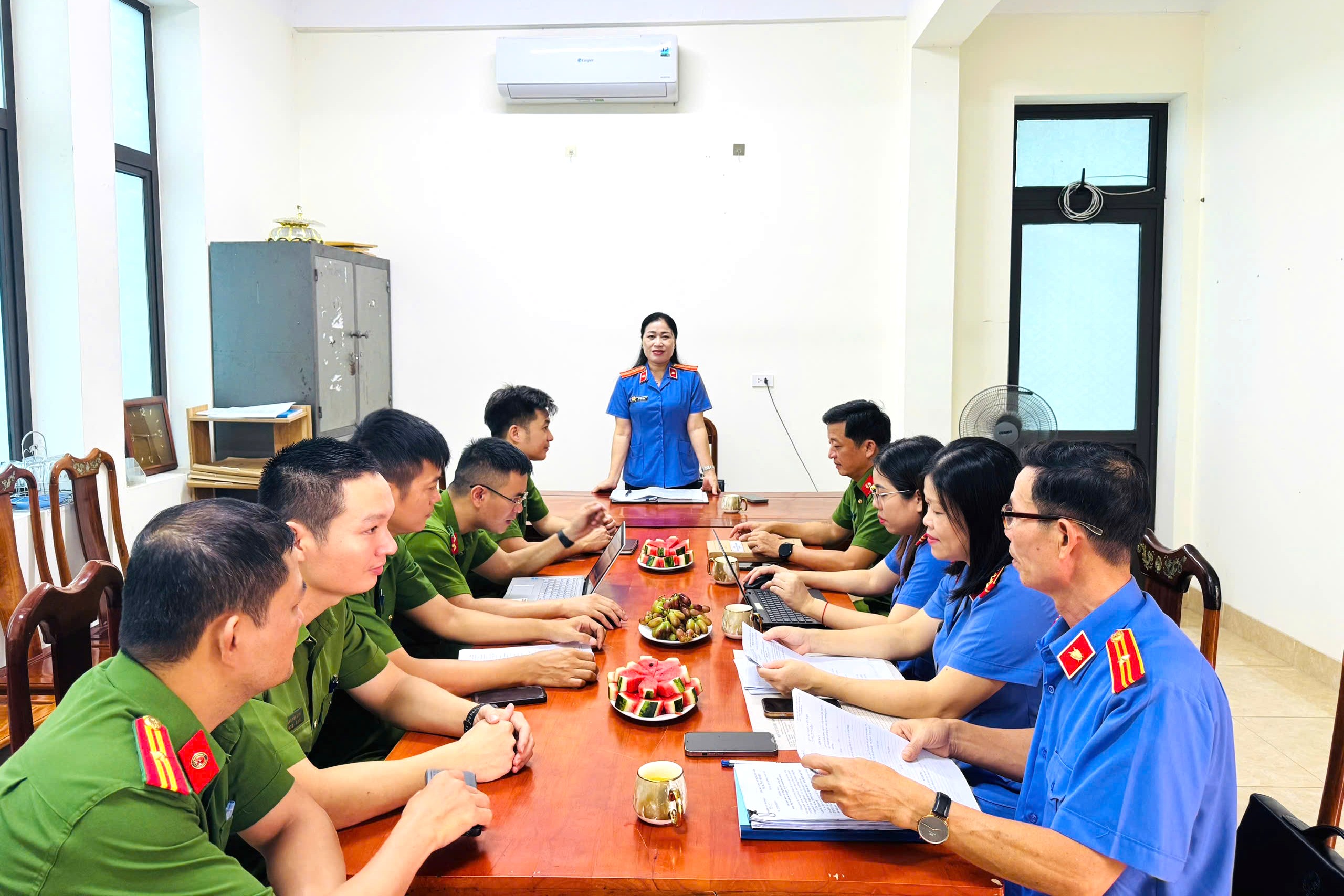VKSND khu vực 3, tỉnh Hà Tĩnh trực tiếp kiểm sát Phân trại tạm giam Hồng Lĩnh