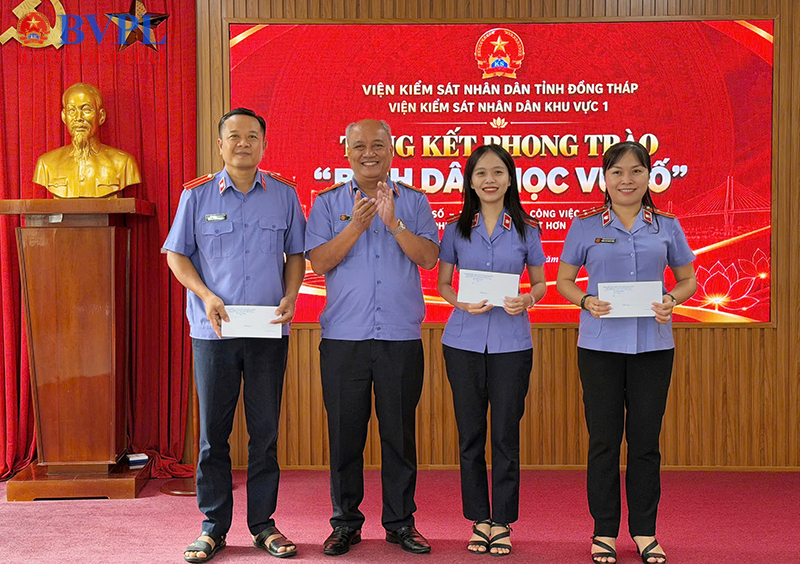 VKSND khu vực 1, tỉnh Đồng Tháp hoàn thành phong trào “Bình dân học vụ số” trong 96 giờ