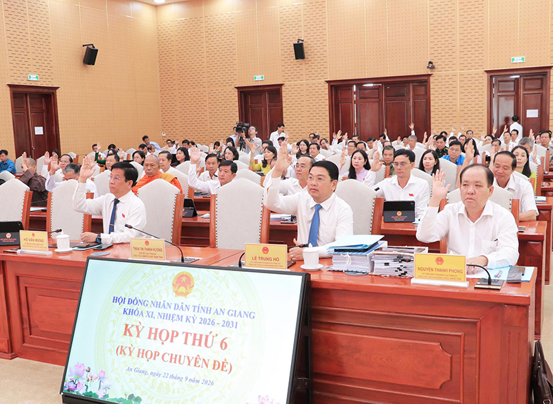 HĐND tỉnh An Giang thông qua 20 Nghị quyết, hoàn thiện nhiều chính sách sau sắp xếp