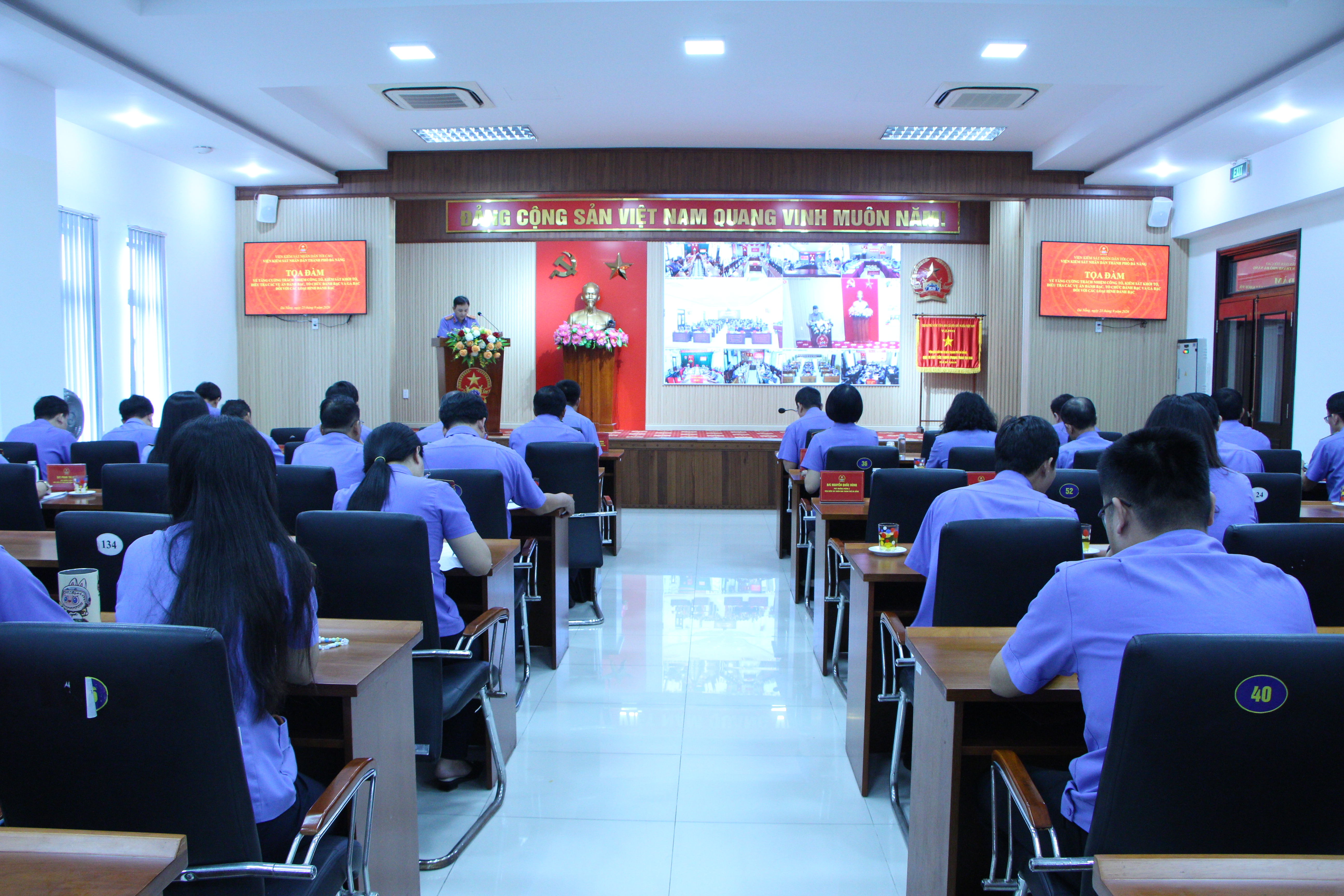 VKSND TP Đà Nẵng tổ chức Hội nghị lấy ý kiến về dự thảo Bộ luật Tố tụng hình sự sửa đổi