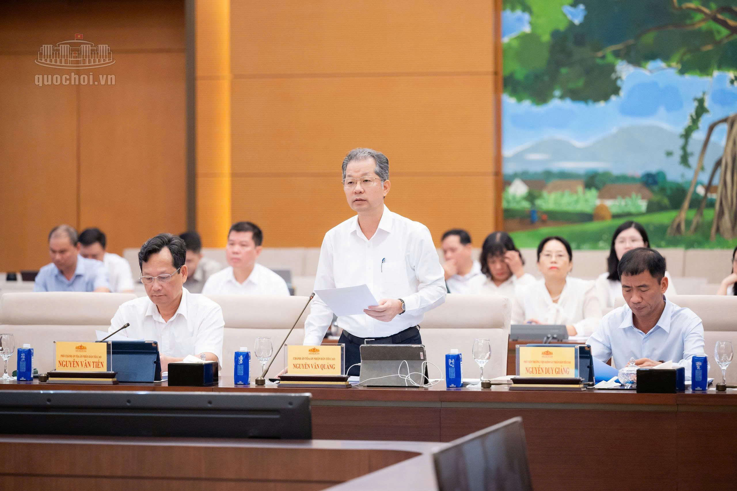 Đề xuất thân nhân của Thẩm phán bị đe dọa được bảo vệ trong trường hợp vì lý do công vụ