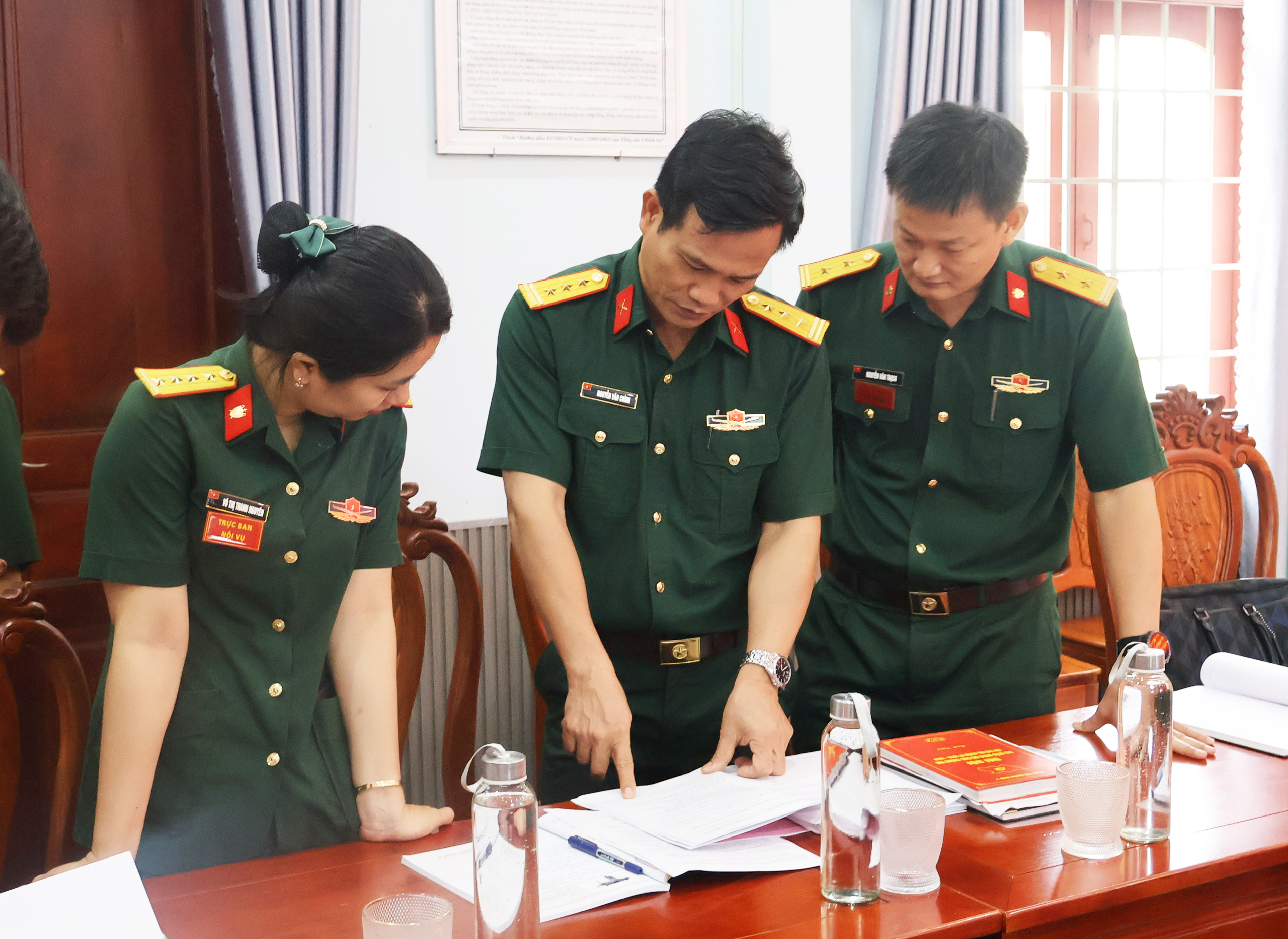Kiểm tra công tác xây dựng đơn vị tại Viện kiểm sát Quân sự khu vực 72