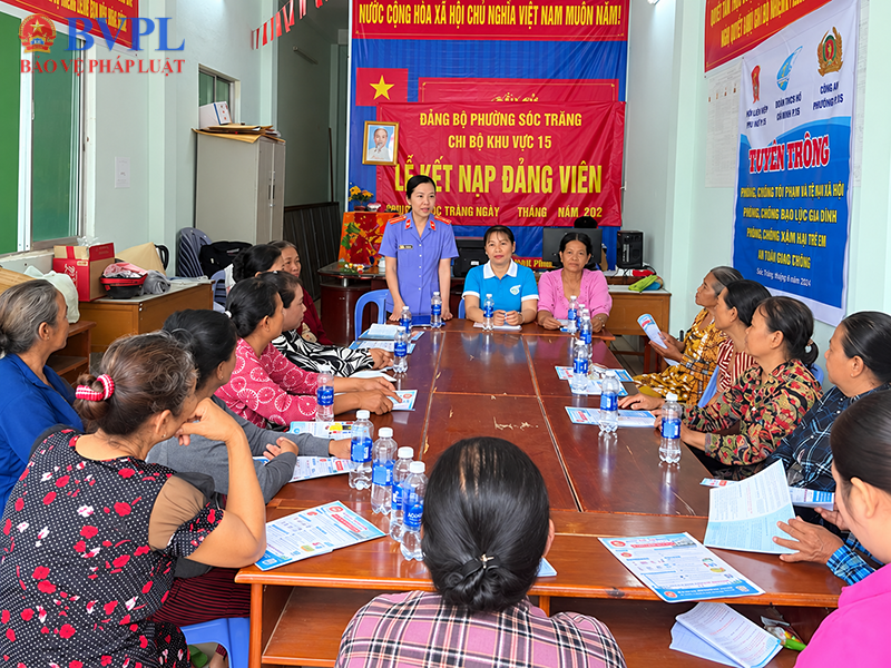 VKSND khu vực 5, TP Cần Thơ tuyên truyền Nghị quyết 205 cho đồng bào Khmer