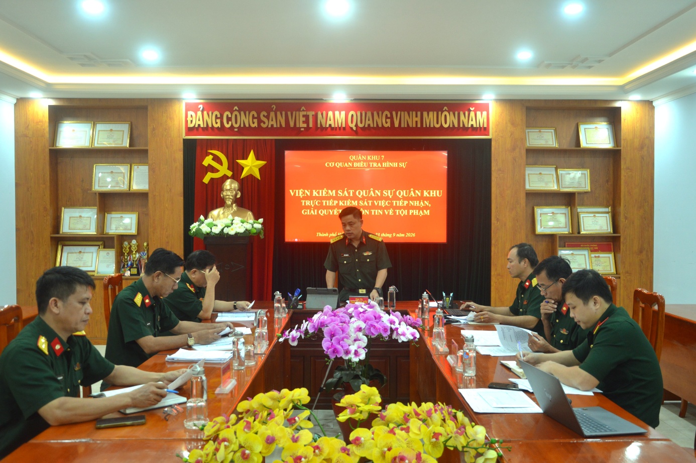 Kiểm sát trực tiếp công tác tiếp nhận, giải quyết nguồn tin về tội phạm