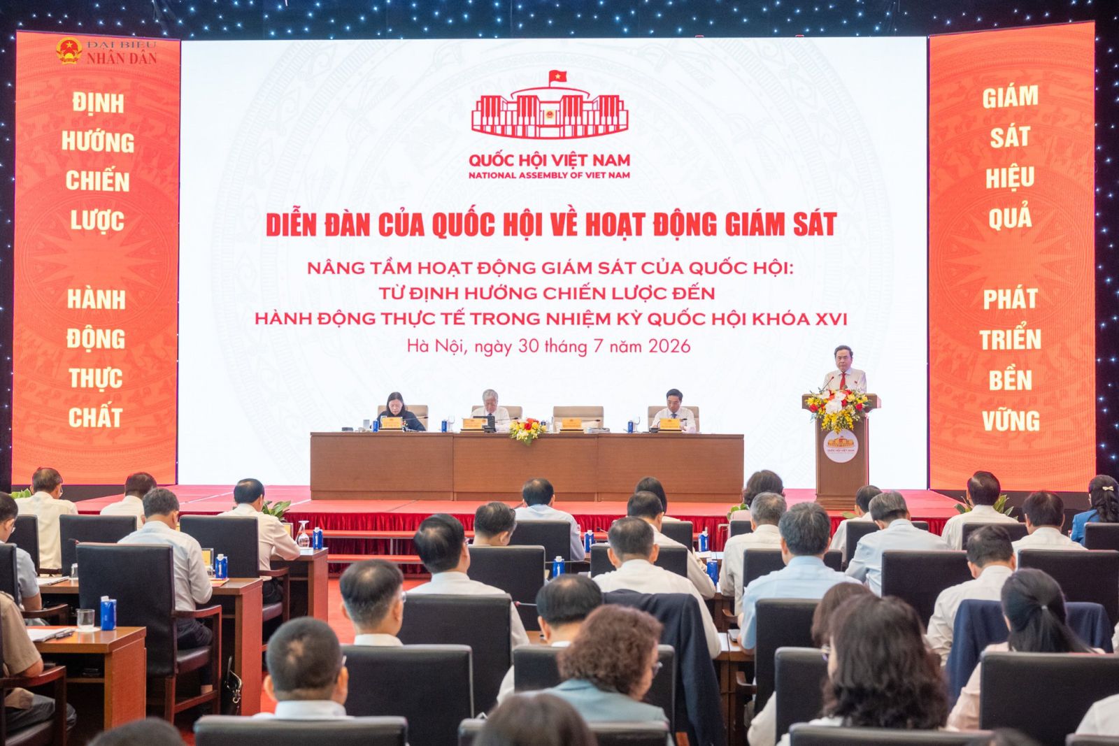 Kết luận của Bộ Chính trị về định hướng trọng tâm hoạt động giám sát nhiệm kỳ Quốc hội khoá XVI