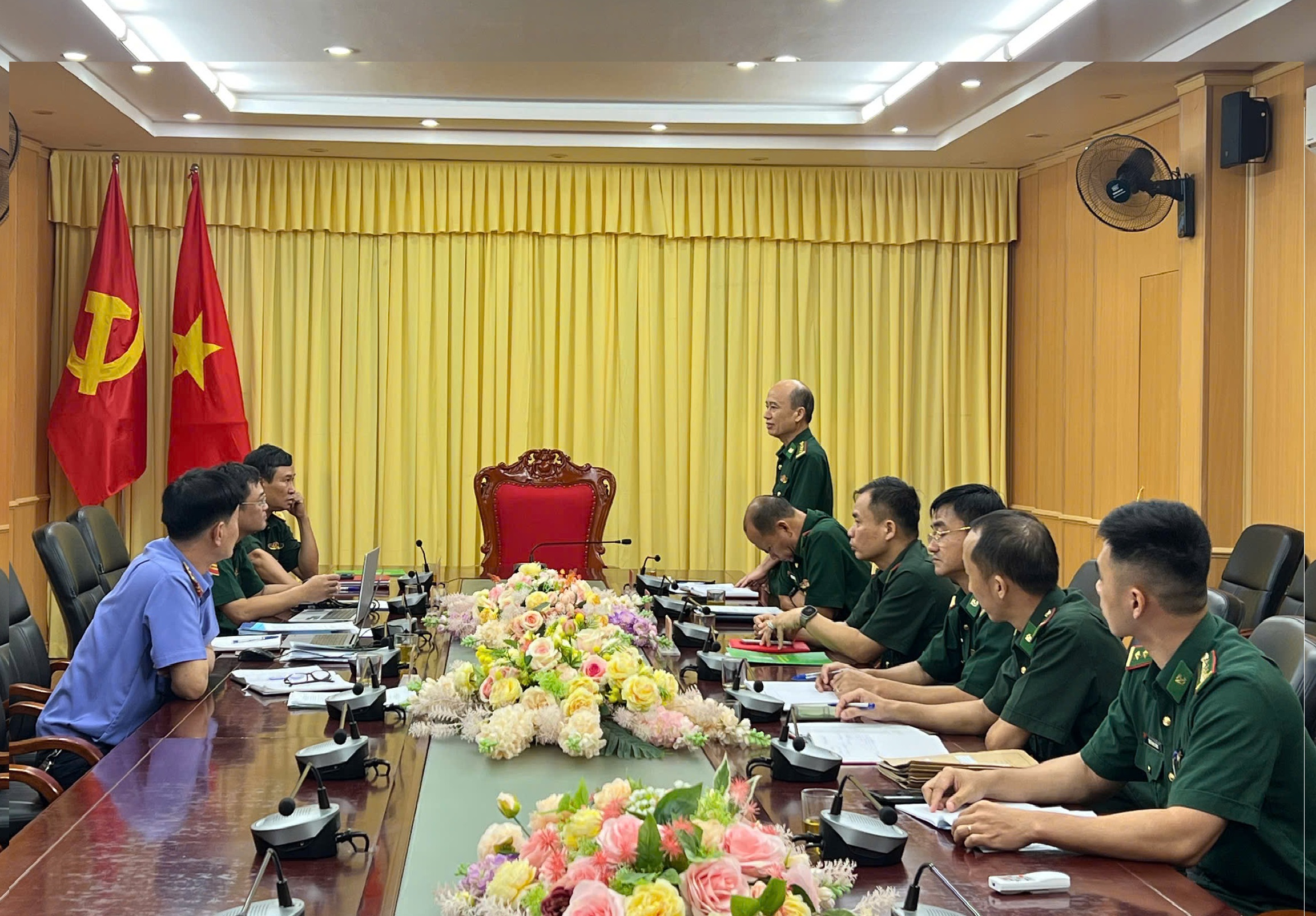 VKSQS Quân khu 2 kiểm sát trực tiếp tại Ban chỉ huy Bộ đội biên phòng tỉnh Điện Biên