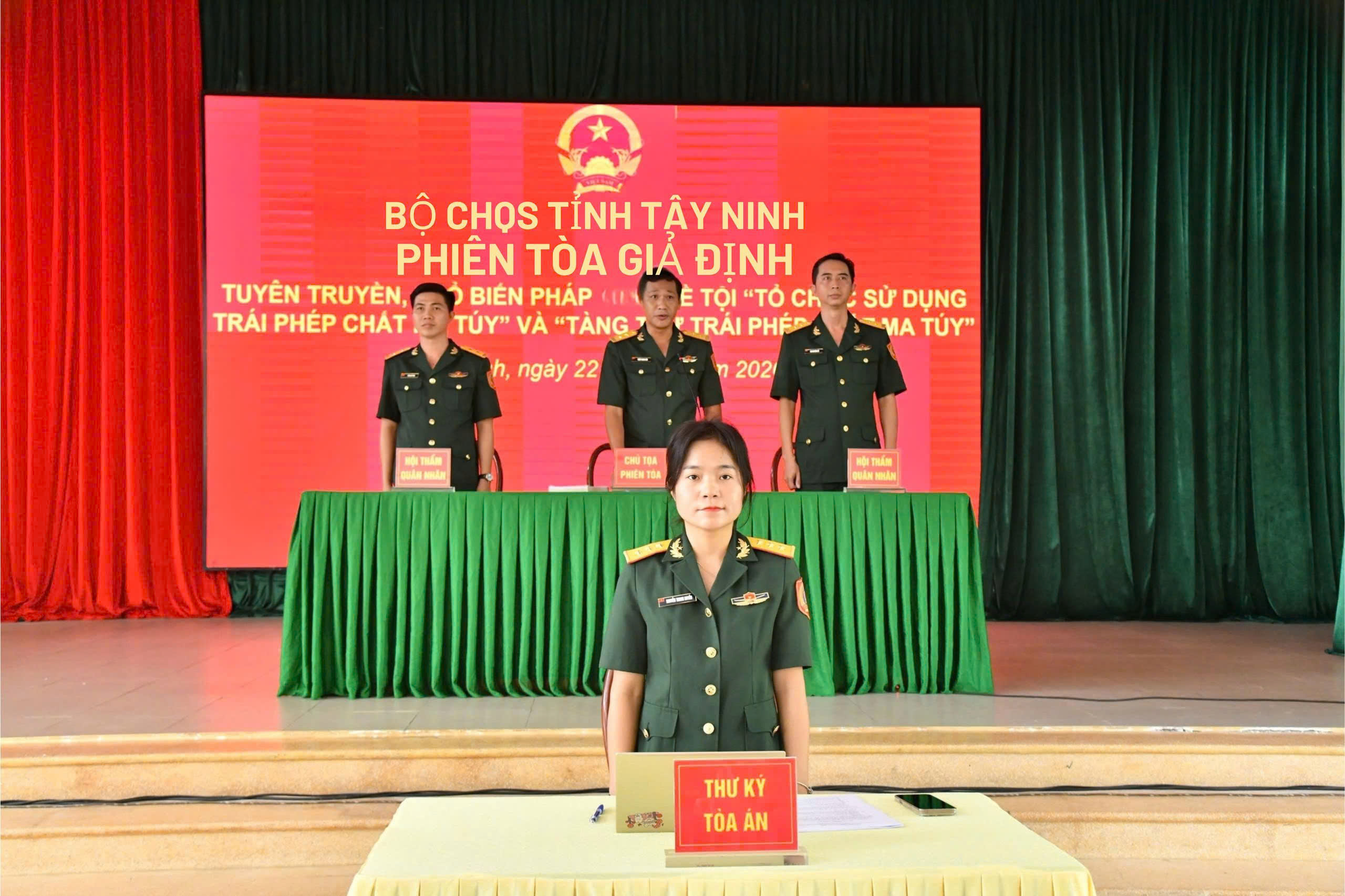 Tuyên truyền pháp luật qua phiên tòa giả định về ma túy