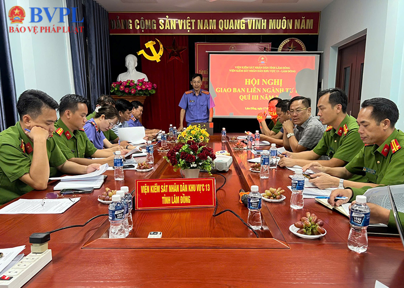 Liên ngành tư pháp khu vực 13, tỉnh Lâm Đồng tăng cường quản lý án tạm đình chỉ