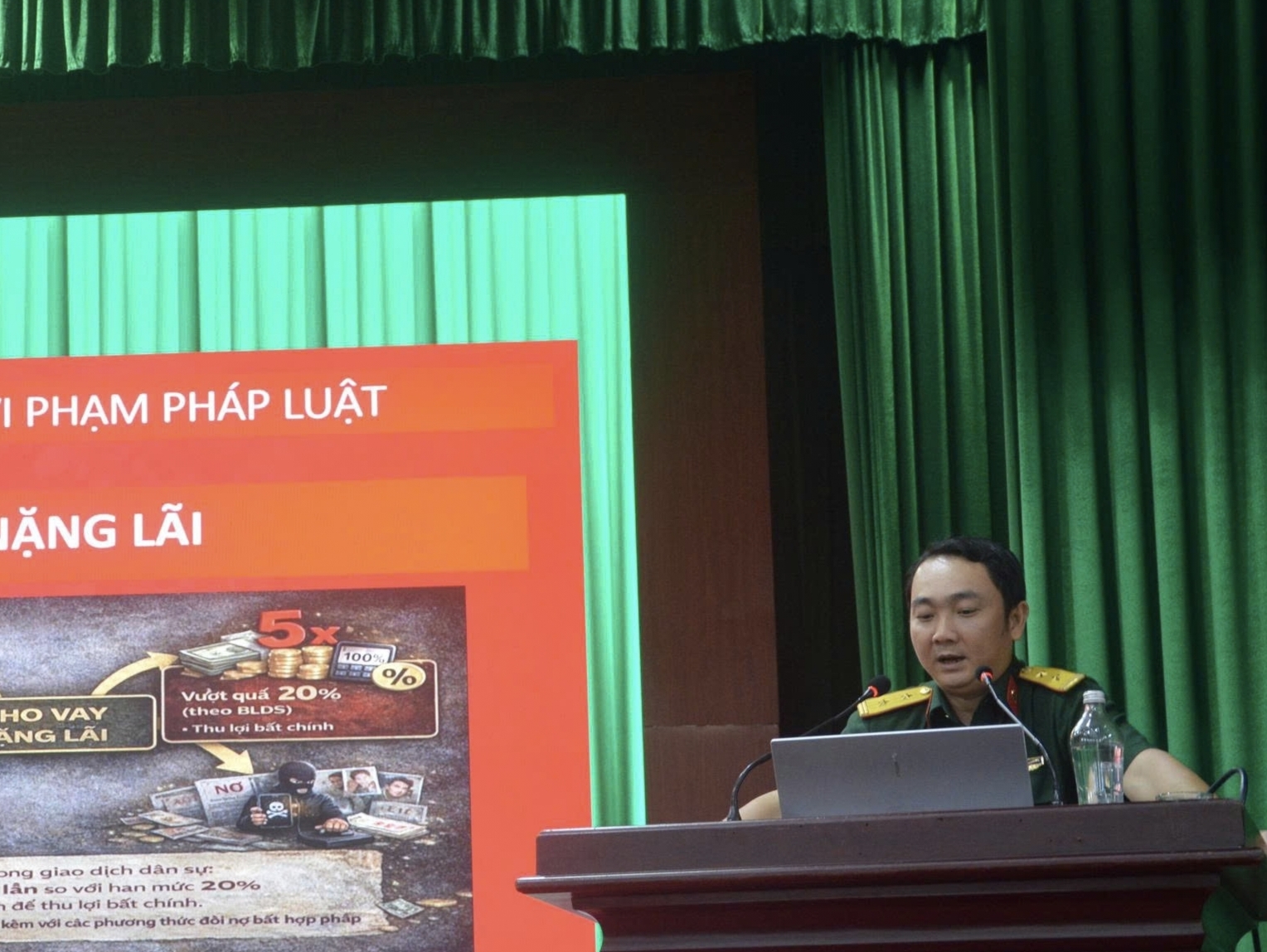 Viện kiểm sát Quân sự Quân khu 7 phối hợp tuyên truyền phổ biến, giáo dục pháp luật