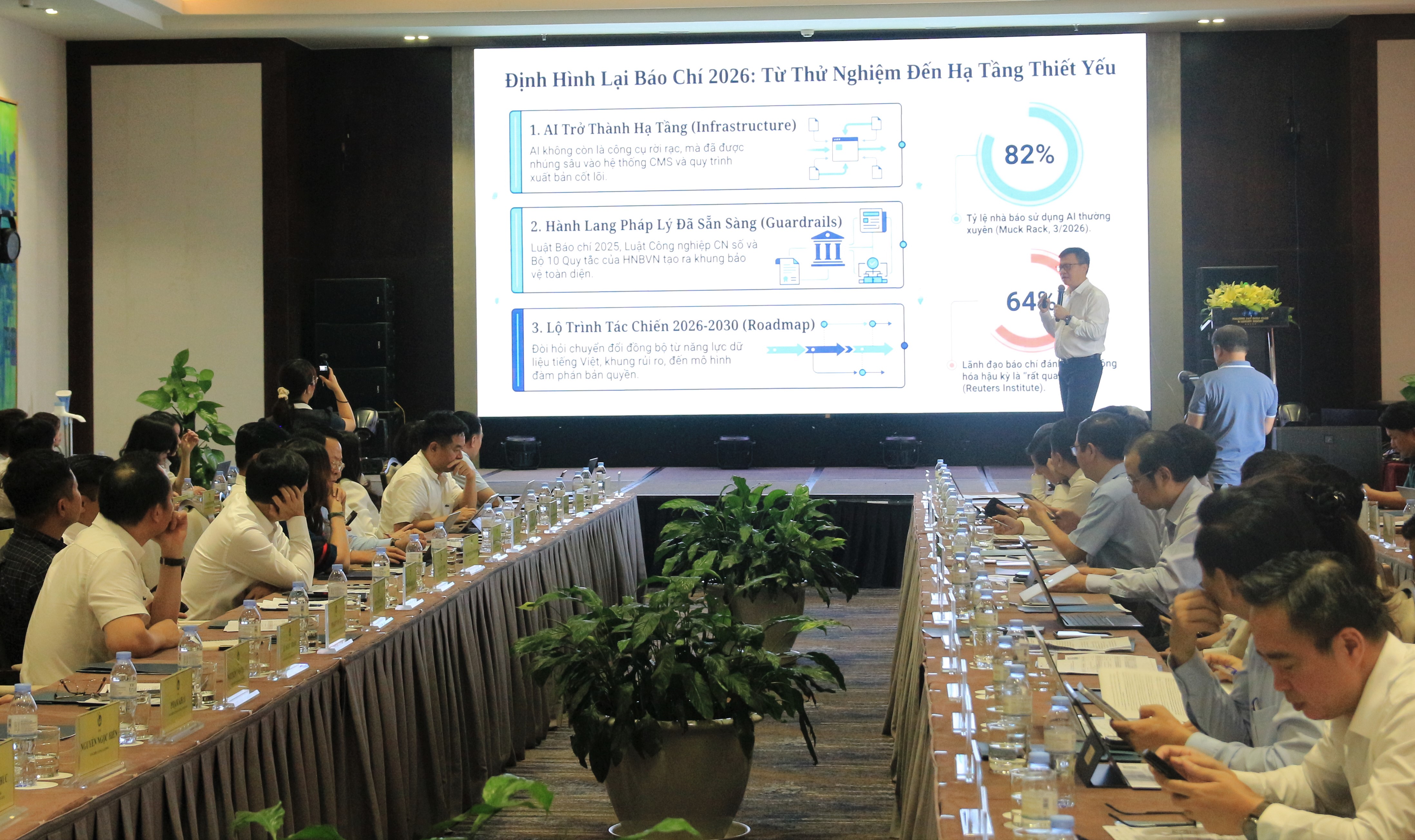 Diễn đàn Tổng Biên tập 2026 Báo chí tìm cơ hội trong không gian phát triển mới
