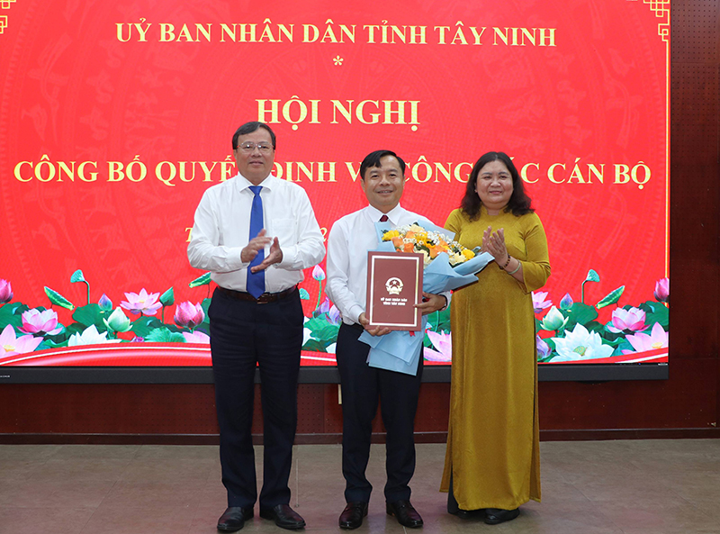 Tây Ninh bổ nhiệm Trưởng Ban Quản lý Khu kinh tế tỉnh