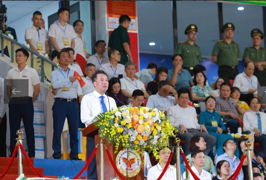 Thái Nguyên Khai mạc Đại hội Thể dục thể thao lần thứ X, năm 2026