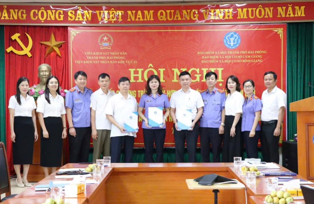 VKSND khu vực 12, TP Hải Phòng phối hợp xử lý vi phạm về bảo hiểm