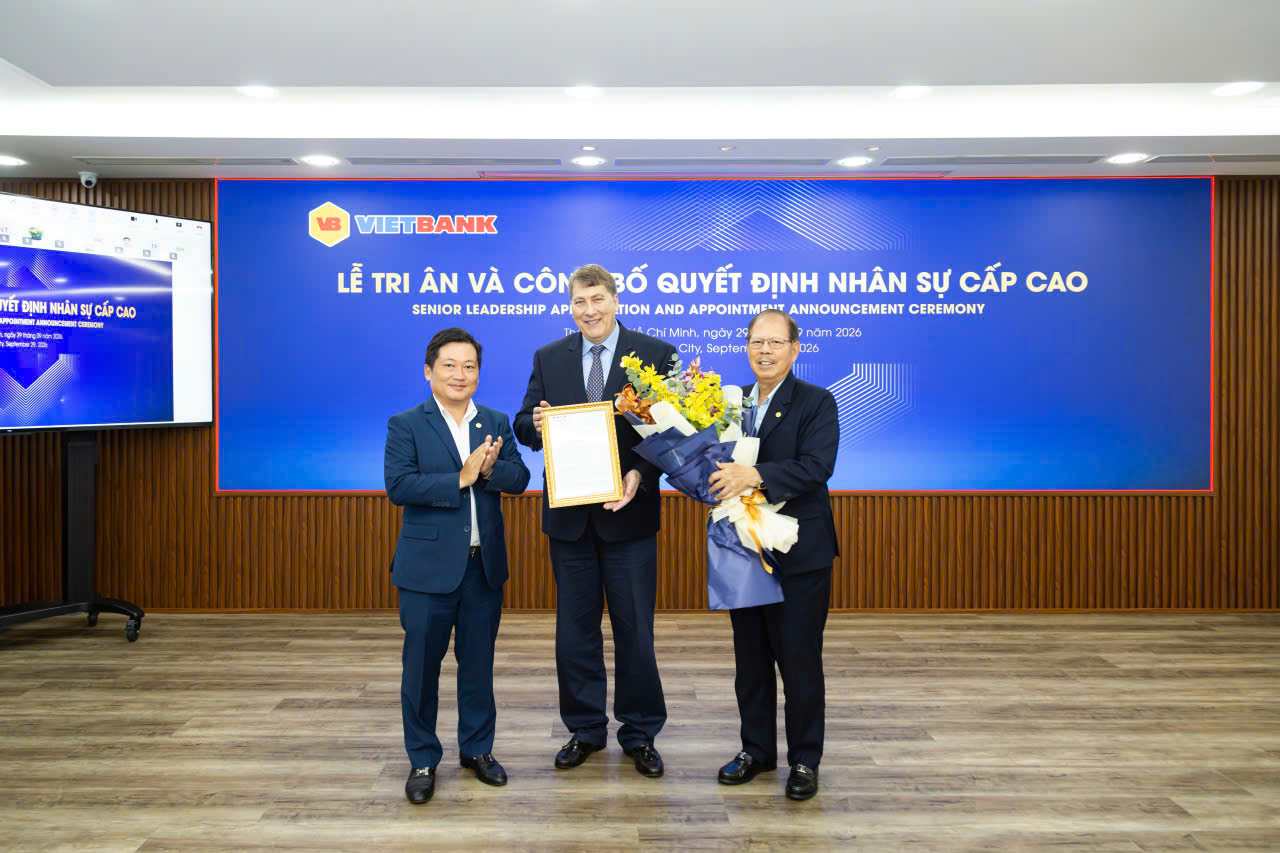 Vietbank bổ nhiệm Quyền Tổng Giám đốc, thúc đẩy chiến lược chuyển đổi số
