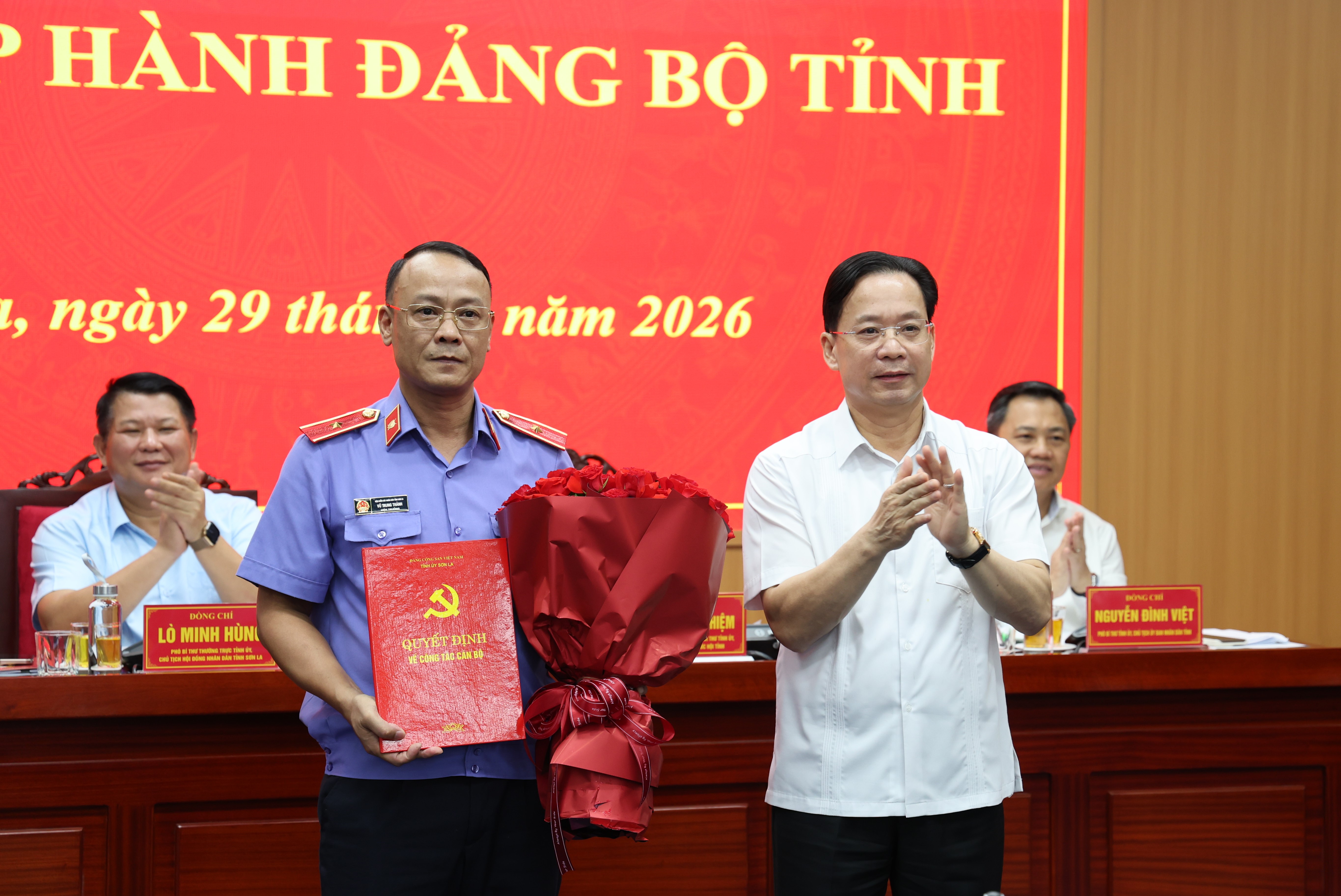 Viện trưởng VKSND tỉnh Sơn La tham gia Ban Chấp hành Đảng bộ tỉnh