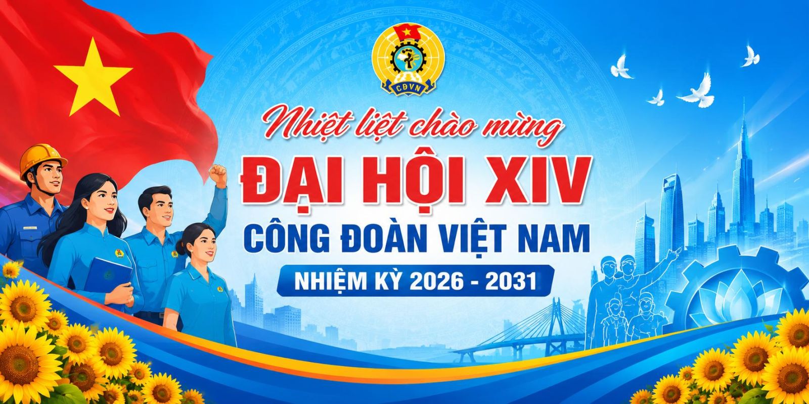 Tuyên truyền Nghị quyết Đại hội XIV Công đoàn Việt Nam