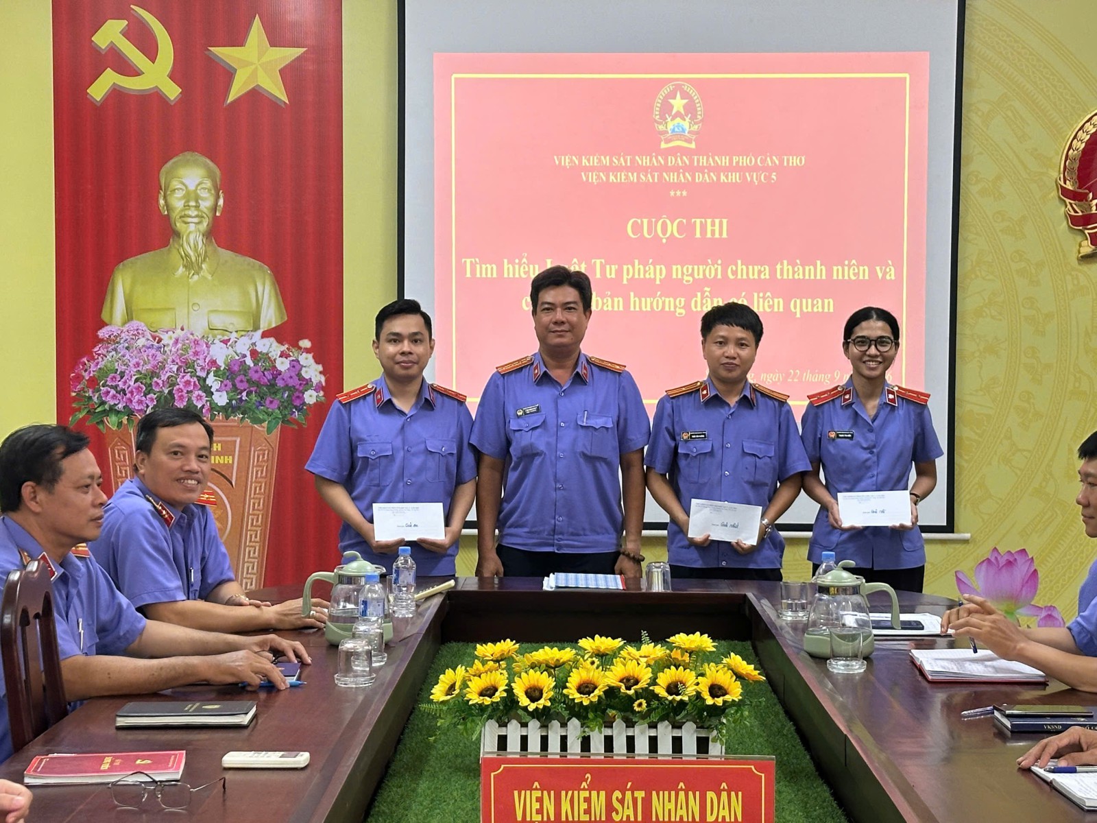 VKSND khu vực 5, TP Cần Thơ thi tìm hiểu Luật Tư pháp người chưa thành niên