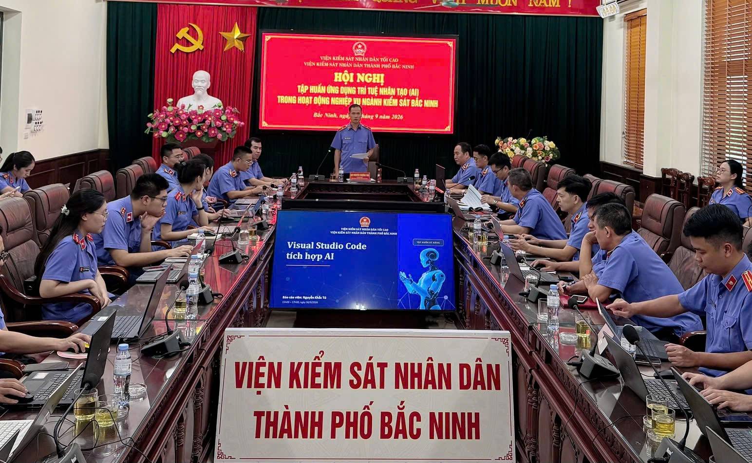 VKSND TP Bắc Ninh Nâng cao năng lực cho cán bộ thông qua đổi mới tư duy công nghệ
