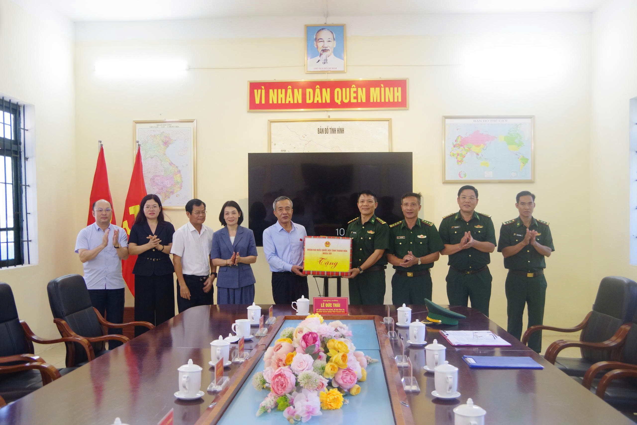 Giữ vững biên cương Bát Mọt, chăm lo đời sống Nhân dân