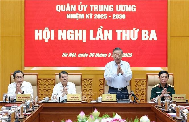 Tổng Bí thư, Chủ tịch nước Tô Lâm chủ trì Hội nghị Quân ủy Trung ương lần thứ Ba nhiệm kỳ 2025 – 2030
