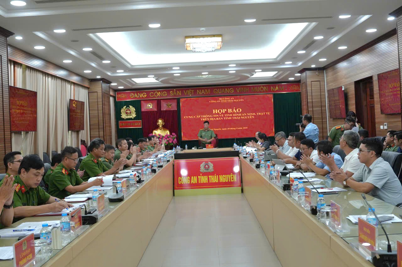 Công an Thái Nguyên đảm bảo an ninh trật tự trên địa bàn