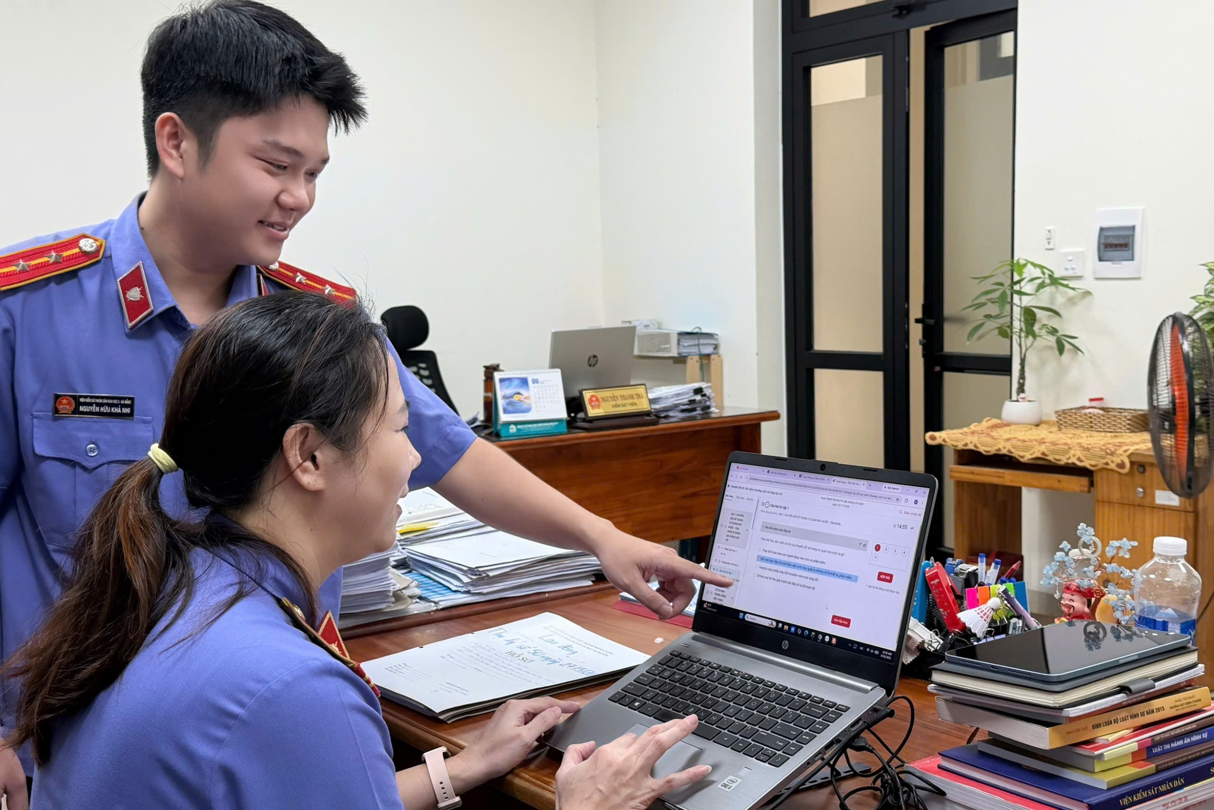 VKSND khu vực 2, TP Đà Nẵng bứt tốc hoàn thành chương trình Bình dân học vụ số