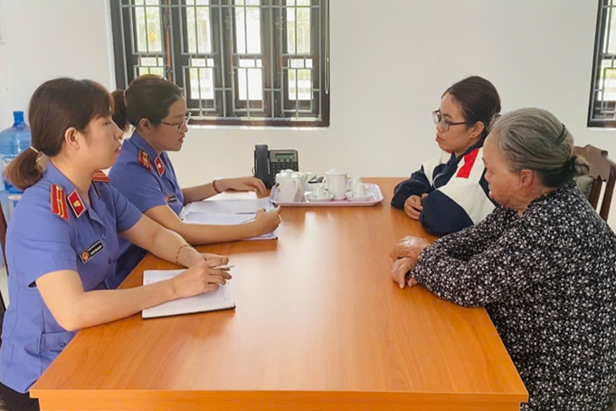 VKSND khu vực 5, TP Đà Nẵng kịp thời vào cuộc bảo vệ quyền lợi người yếu thế