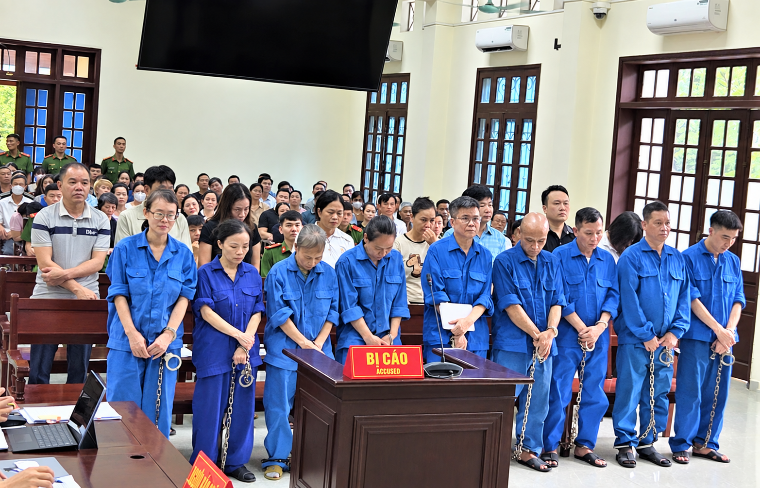 17 bị cáo hầu tòa vụ hơn 197 tấn thịt lợn bệnh vào Đồ hộp Hạ Long