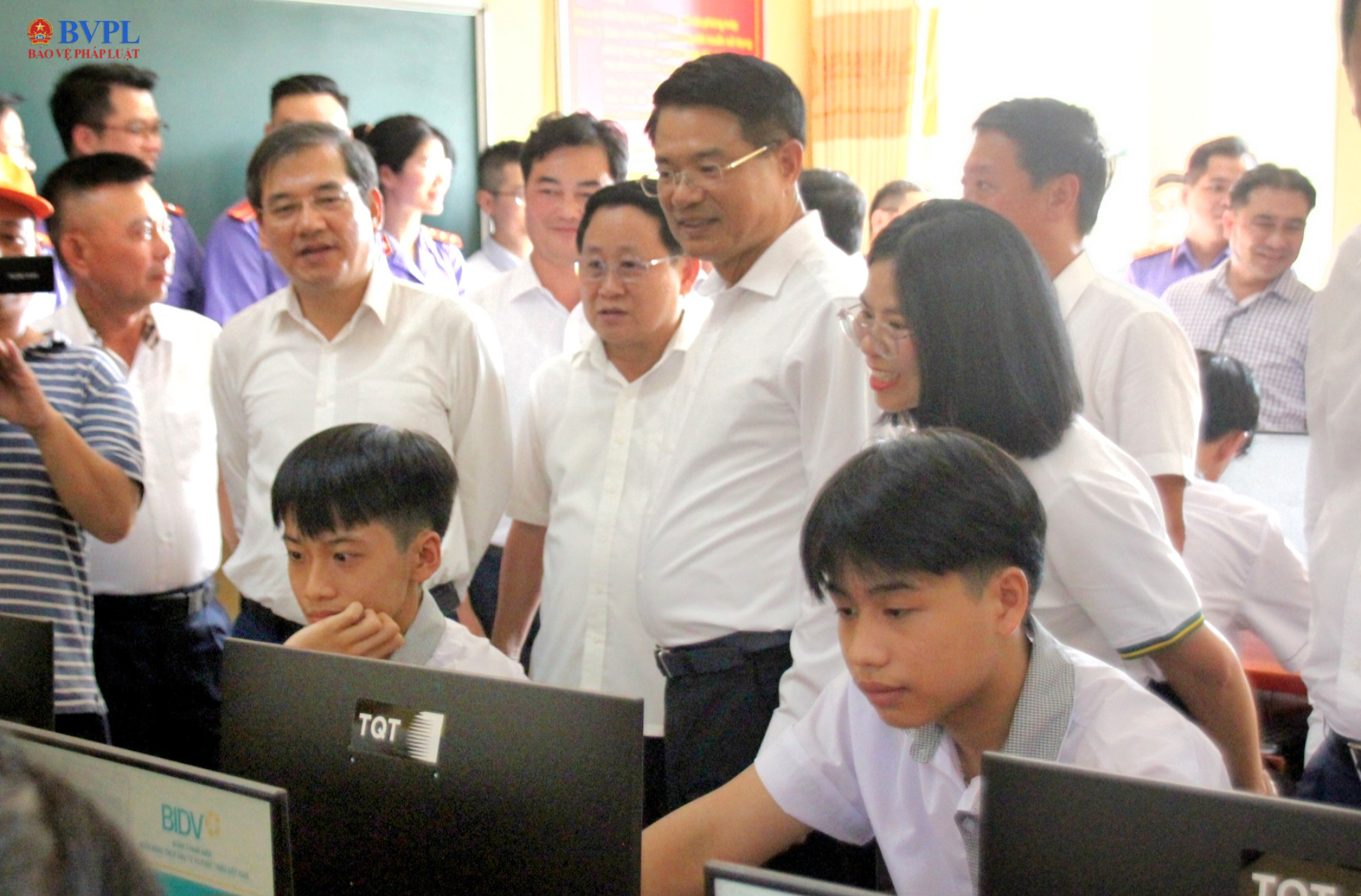 Viện trưởng Nguyễn Huy Tiến tham dự chương trình khánh thành và bàn giao công trình an sinh xã hội tại Quảng Trị