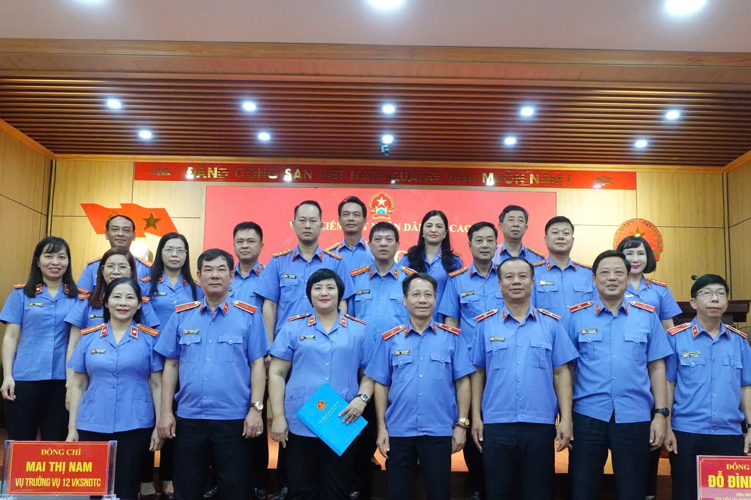 VKSND tối cao khảo sát việc thực hiện Nghị quyết 623 tạiVKSND 2 cấp tỉnh Lào Cai
