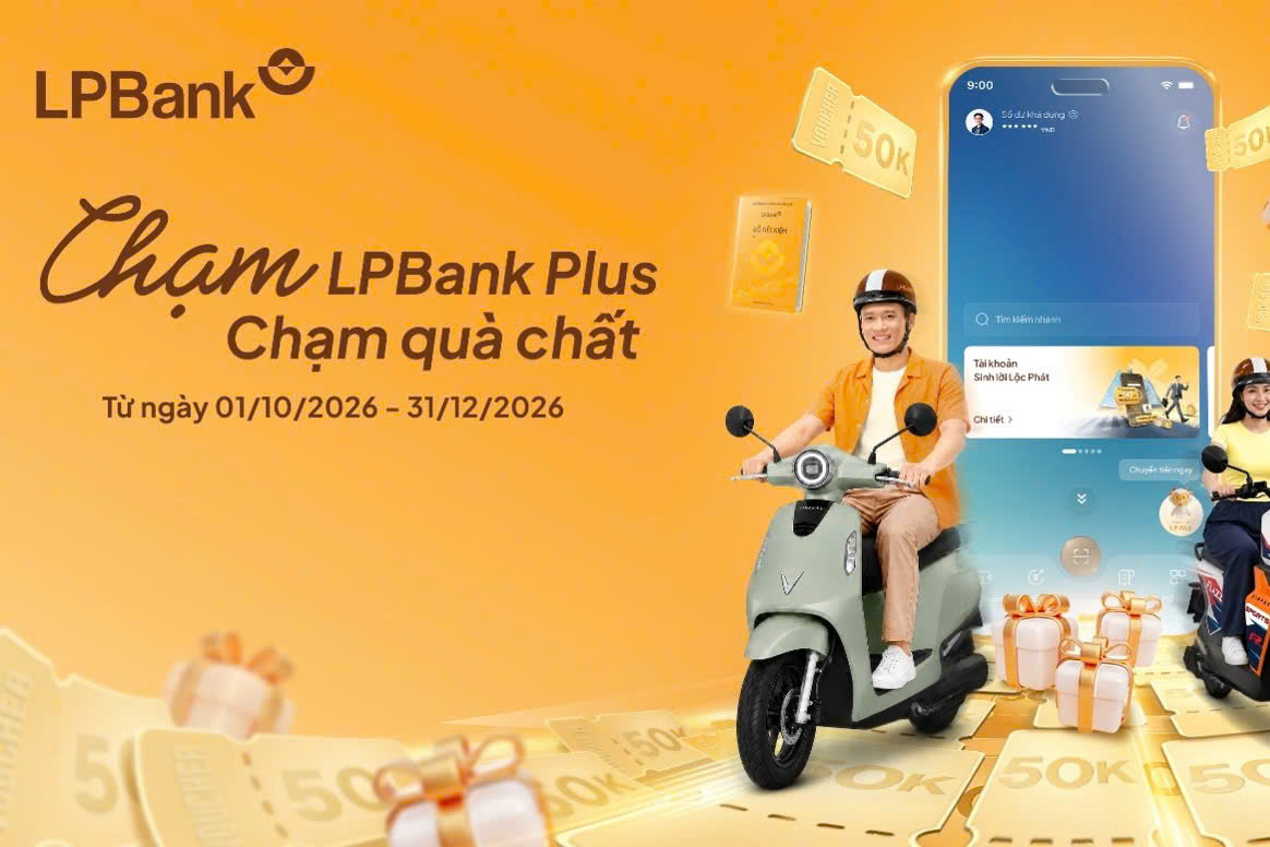 LPBank tung ngàn quà tặng trên ứng dụng LPBank Plus, đưa giải pháp AI-first đến gần hơn với khách hàng