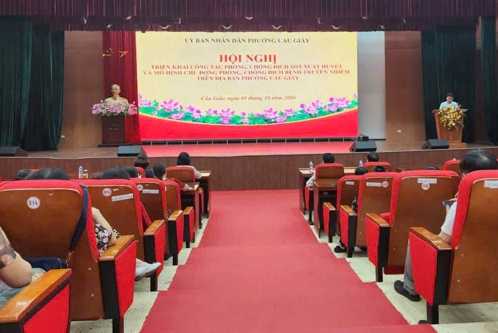Cầu giấy chủ động phòng, chống dịch bệnh từ cộng đồng