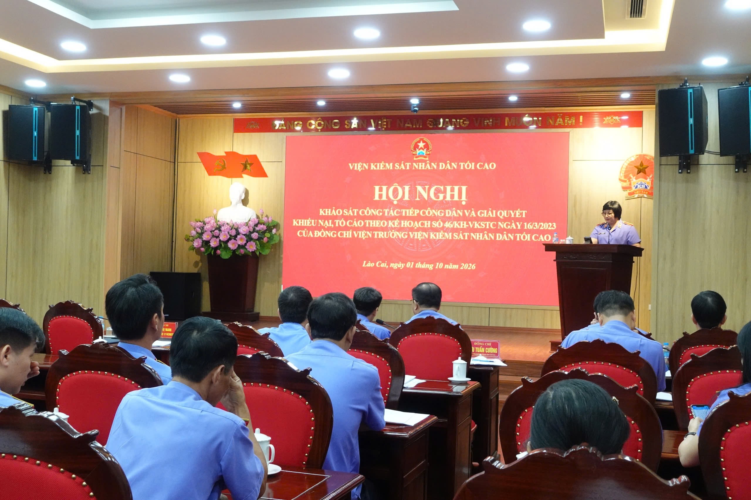 Nâng cao kỹ năng tiếp công dân và kiểm sát giải quyết khiếu nại, tố cáo về tư pháp