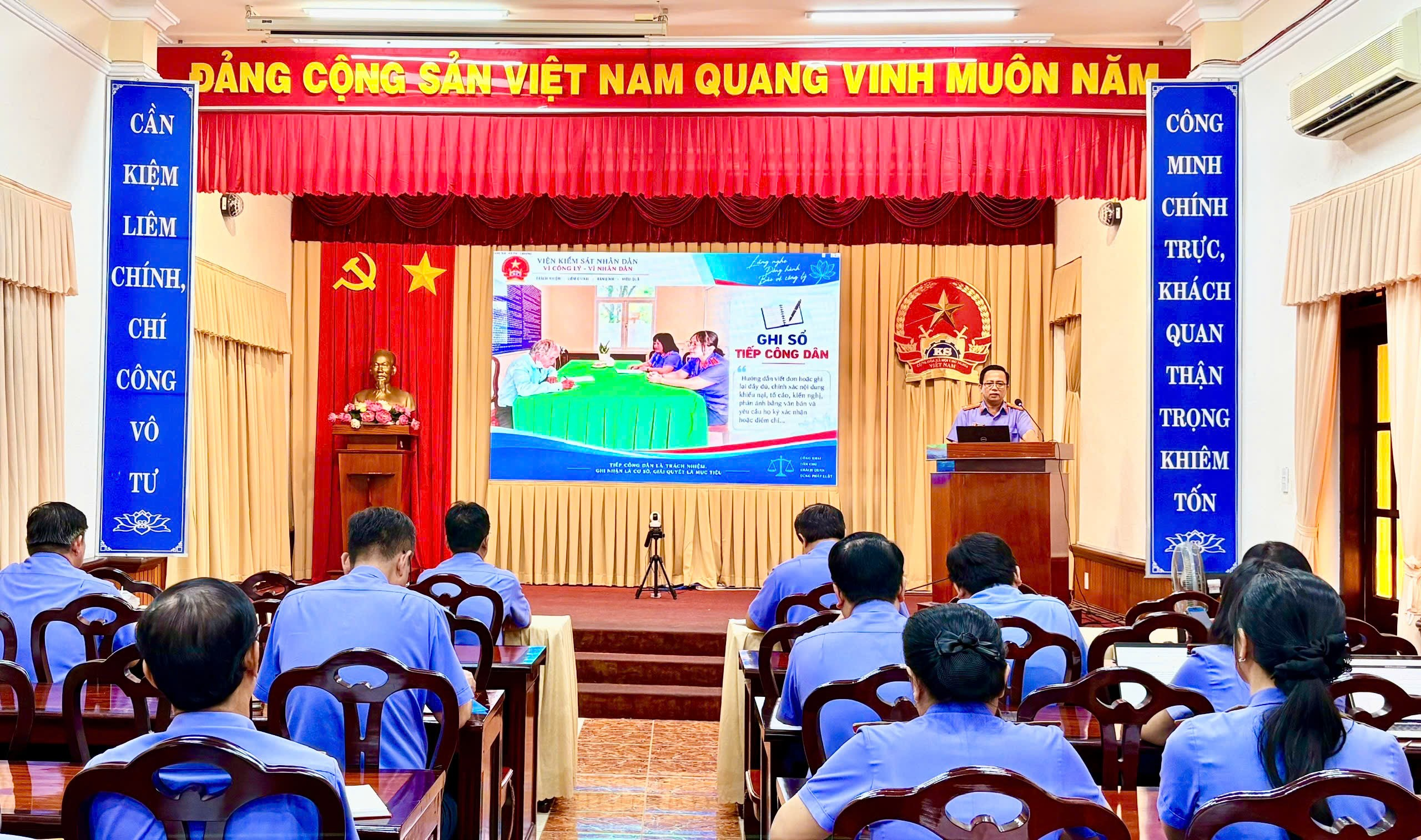 VKSND tỉnh Đồng Tháp thực hiện hiệu quả Chỉ thị 06 trong công tác tiếp dân