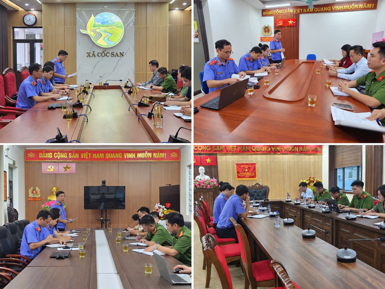 Trực tiếp kiểm sát việc thi hành án hình sự và cấm đi khỏi nơi cư trú tại 5 xã, phường
