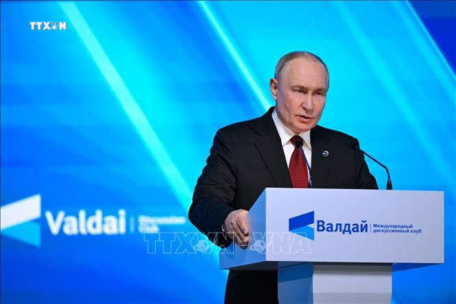 Tổng thống Nga kêu gọi xây dựng trật tự thế giới đa cực