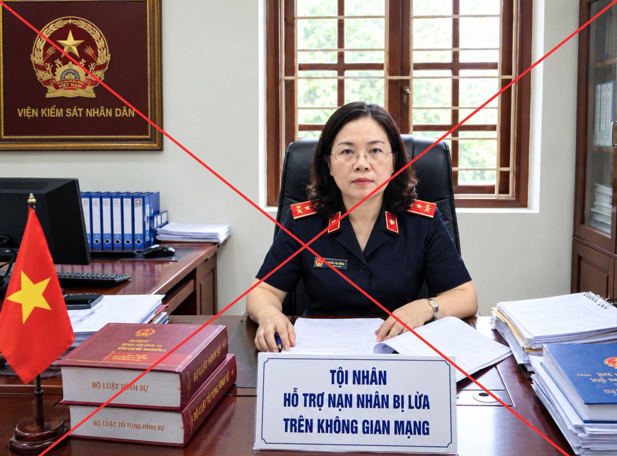 Cảnh giác chiêu trò dùng FB và ảnh AI mạo danh Viện kiểm sát hỗ trợ lấy lại tiền