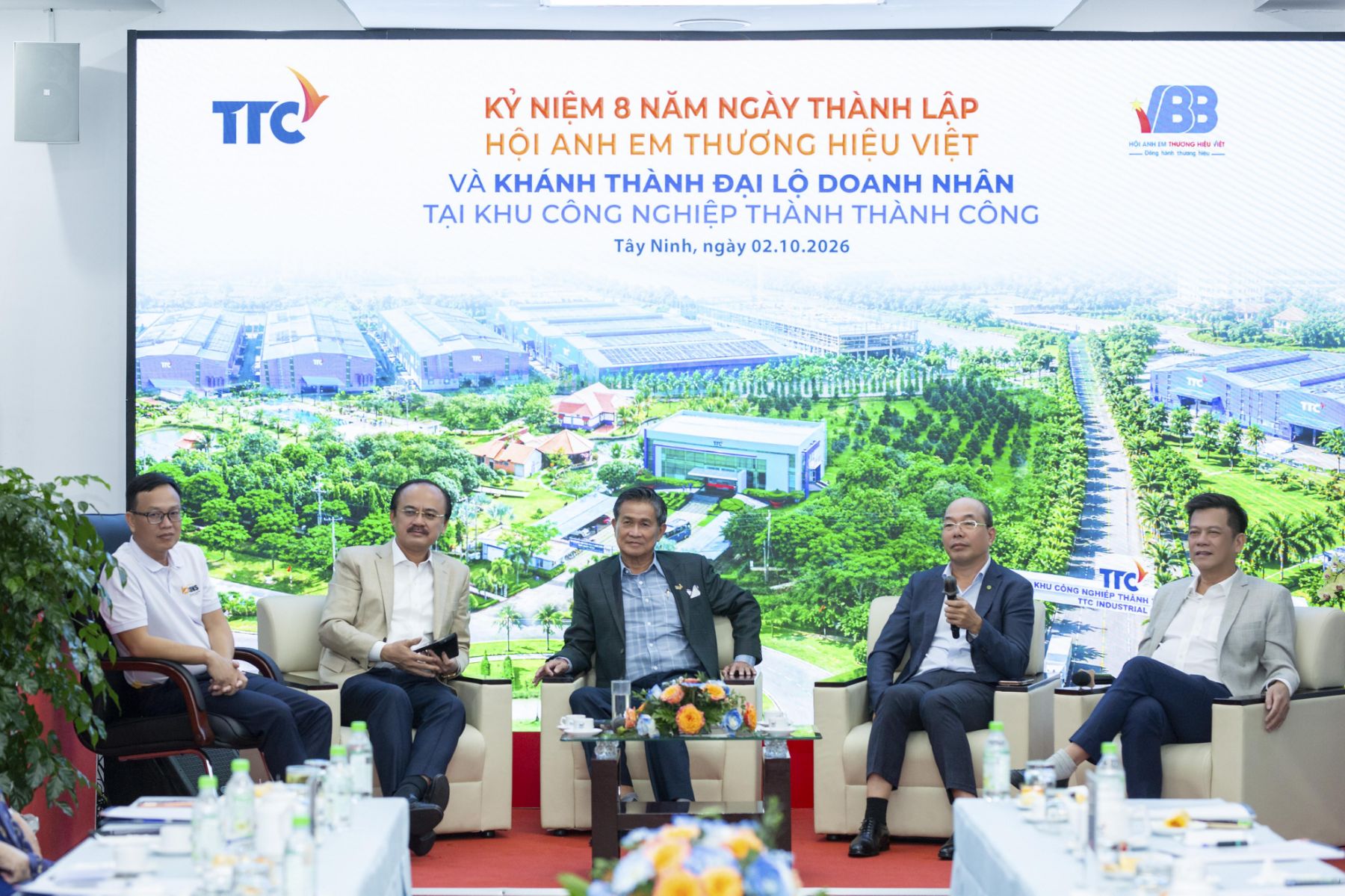 Khánh thành Đại lộ Doanh nhân tại KCN Thành Thành Công