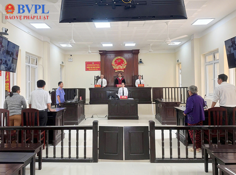 Phối hợp tổ chức phiên tòa dân sự trực tuyến rút kinh nghiệm