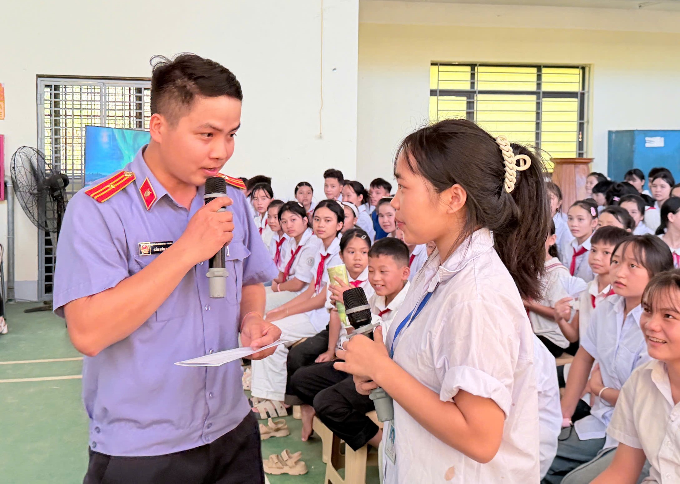 VKSND khu vực 5, tỉnh Sơn La tăng cường tuyên truyền pháp luật đối với học sinh