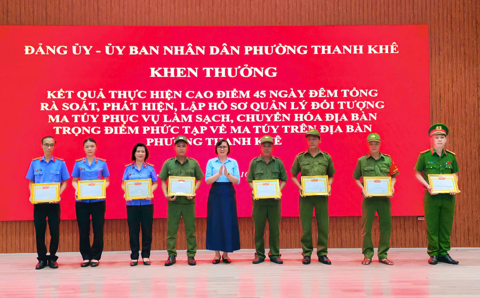 VKSND khu vực 3, TP Đà Nẵng được khen thưởng thành tích phòng, chống ma túy